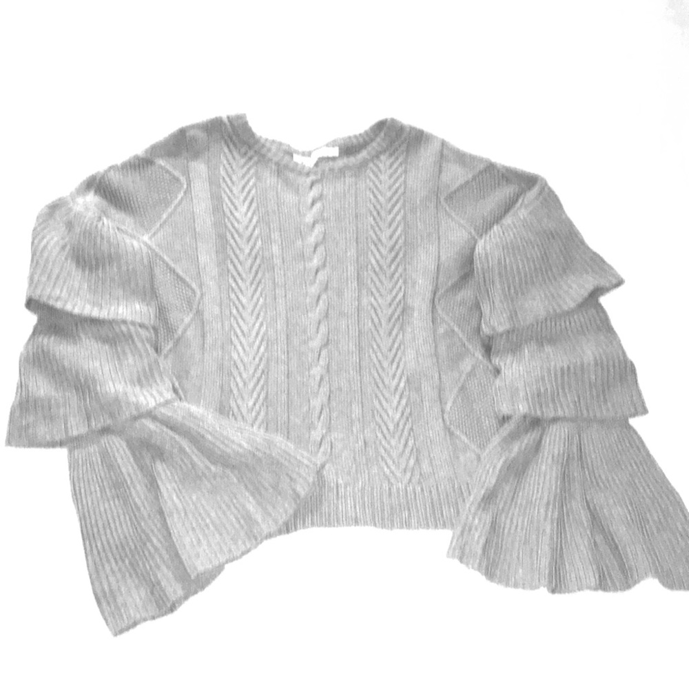 Endless Rose Crewneck Cotton Sweater